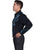 Scully Western Mens Black Polyester L/S Two Tone Leaf Western Shirt