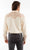 Scully Mens Embroidered Scroll Cream Poly/Rayon L/S Shirt