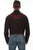Scully Mens Black Poly/Rayon Candy Cane L/S Shirt