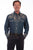 Scully Mens Denim 100% Cotton Leafy Scroll L/S Shirt 3X
