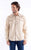 Scully Mens Vintage Piping Tan Poly/Rayon L/S Shirt