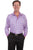 Scully Mens Razz 100% Cotton Check L/S Shirt