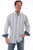 Scully Mens Blue 100% Cotton Signature Election L/S Shirt XXL