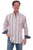 Scully Mens Red/White/Blue 100% Cotton Signature Election L/S Shirt