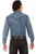 Scully Mens Denim 100% Tencel Western L/S Shirt L
