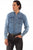 Scully Mens Denim 100% Tencel Western L/S Shirt L