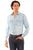 Scully Mens Light Blue 100% Tencel Western L/S Shirt