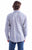 Scully Mens Kantha Signature Blue 100% Cotton L/S Shirt