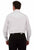 Scully Mens Premium Poplin White 100% Cotton L/S Shirt