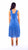 Scully Womens Soutache Cantina Light Blue 100% Cotton S/L Dress XS