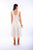 Scully Womens Soutache Cantina Vanilla 100% Cotton S/L Dress S