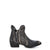 Circle G Ladies Black/Grey Cowhide Leather Shortie Ankle Boots