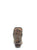 Circle G Urban Ladies Black/Yellow Cowhide Leather Shortie Boots