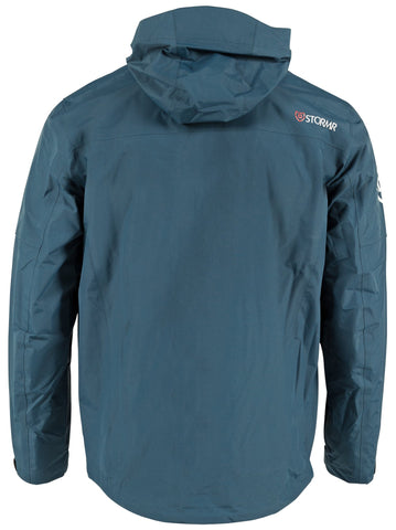 Stormr Mens Nano Shell Jacket Charter Blue Polyester 20K WP Breathable