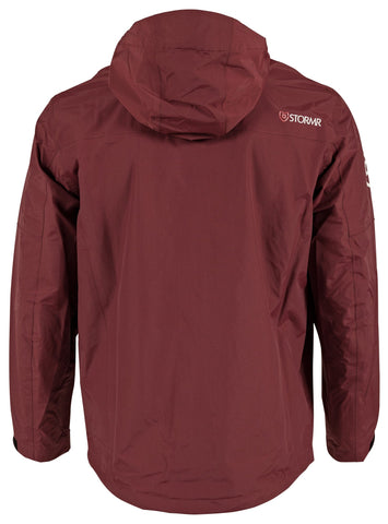 Stormr Mens Nano Shell Jacket Crimson Sea Polyester 20K WP Breathable