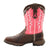 Durango Womens Pink Leather Breast Cancer Western Cowboy Boots