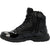 Rocky Mens Black Leather Cadet 6in Side Zip Work Boots