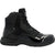 Rocky Mens Black Leather Cadet 6in Side Zip Work Boots
