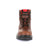 Rocky Mens Dark Brown Leather Rams Horn WP Work Boots