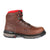 Rocky Mens Dark Brown Leather Rams Horn WP Work Boots