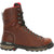 Rocky Mens Dark Brown Leather Rams Horn Lace-Up CT Work Boots