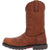 Rocky Mens Brown Leather CT WorkSmart WP Cowboy Boots
