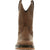 Rocky Mens Dark Brown Leather WorkSmart Unlined Cowboy Boots