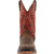 Rocky Mens Red/Dark Brown Leather WorkSmart 11in CT WP Cowboy Boots