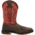 Rocky Mens Red/Dark Brown Leather WorkSmart 11in CT WP Cowboy Boots