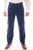 Scully Mens Navy 100% Cotton 1800s High Rise Trousers 56