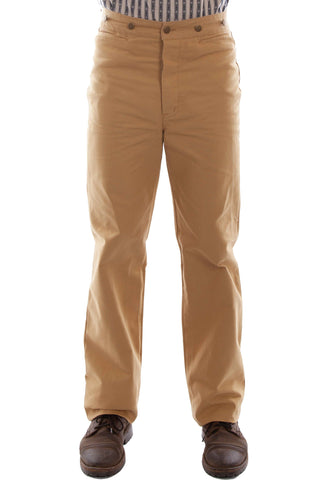 Scully Mens Wheat 100% Cotton Rangewear Pants 34