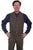 Scully Mens Khaki 100% Cotton Durable Canvas Vest