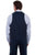 Scully Mens Navy 100% Cotton Durable Canvas Vest