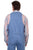 Scully Mens Sky 100% Cotton Canvas Vest