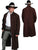 Scully RangeWear Mens Walnut 100% Cotton Long Overcoat Duster Coat S