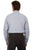 Scully Mens Blue 100% Cotton Rectangle L/S Shirt