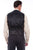 Scully Mens Grey 100% Silk Notched Lapels Vest