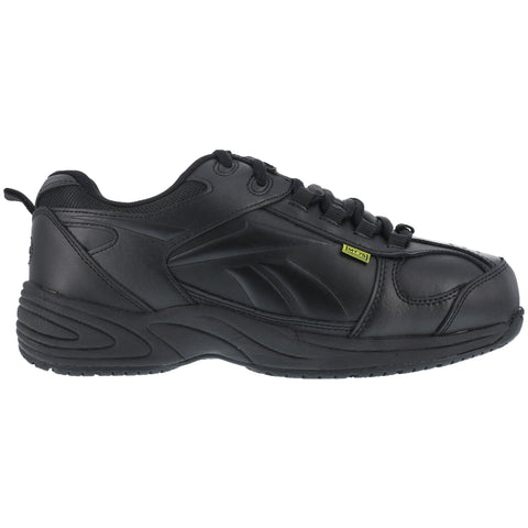 Reebok Womens Black Leather Street Sport Met Guard Centose Comp Toe 9 W