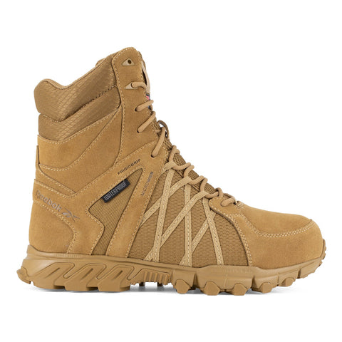 Reebok Mens Coyote Leather Military Boots Trailgrip Tactical CT