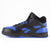 Reebok Mens Black/Blue Leather Work Boots High Top Sneaker Int Met Guard 14 M