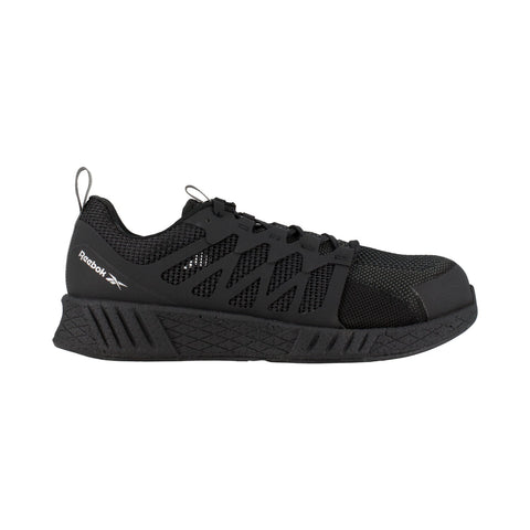Reebok Womens Black Textile Work Shoes Fusion Flexweave Oxford CT 7 M