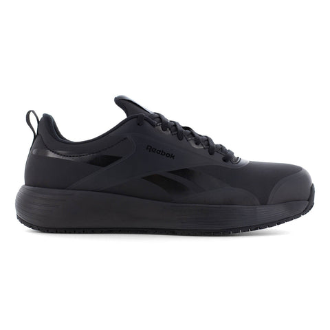 Reebok Womens Lite Plus 4 Athletic Black Microfiber CT Work Shoes