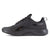 Reebok Womens Lite Plus 4 Athletic Soft Toe Black Microfiber Work Shoes