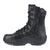 Reebok Womens Black Leather Work Boots Rapid Response Zip 8in 10.5 M
