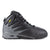 Reebok Mens The Blast Black/Dark Gray Leather MetGuard Work Shoes 10 M