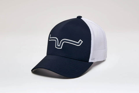 Kimes Ranch Unisex Reformer 110 Navy Polyester Trucker Cap