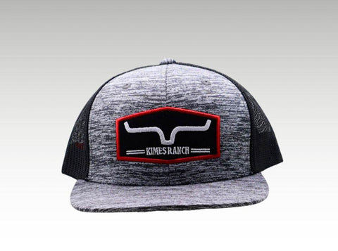 Kimes Ranch Unisex Replay Space Grey Cotton Twill Trucker Cap