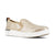Rockport Womens Gold Leather Work Shoes Parissa Casual Slip-On CT 9.5 W