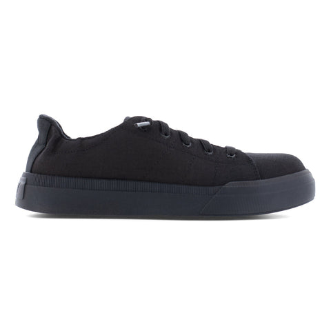Roxy at Work Womens Rae Lifestyle Black Mesh Work Shoes 5 W