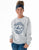 Cowgirl Tuff Womens Sweat Dries Blood Clots Ash Poly/Rayon Sweatshirt